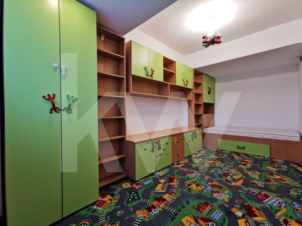 Apartament 3 camere, mobilat, utilat, loc parcare, Parcul Belvedere-Sibiu