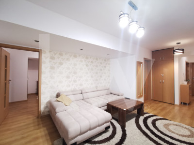 Apartament 3 camere, mobilat, utilat, loc parcare, Parcul Belvedere-Sibiu