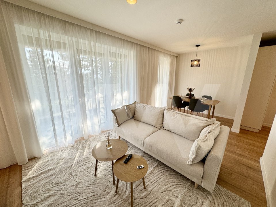 Apartament 2 camere - cartier luxos - MOBILAT UTILAT