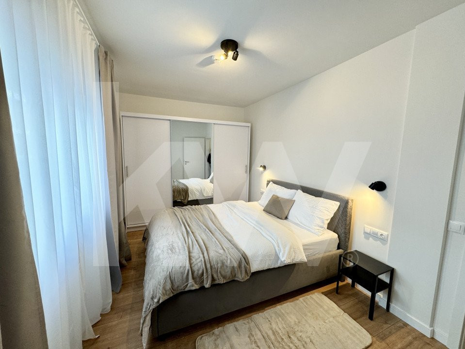 Apartament 2 camere - cartier luxos - MOBILAT UTILAT