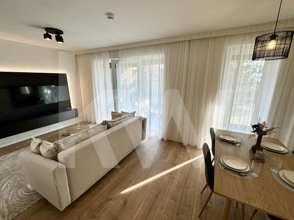 Apartament 2 camere - cartier luxos - MOBILAT UTILAT