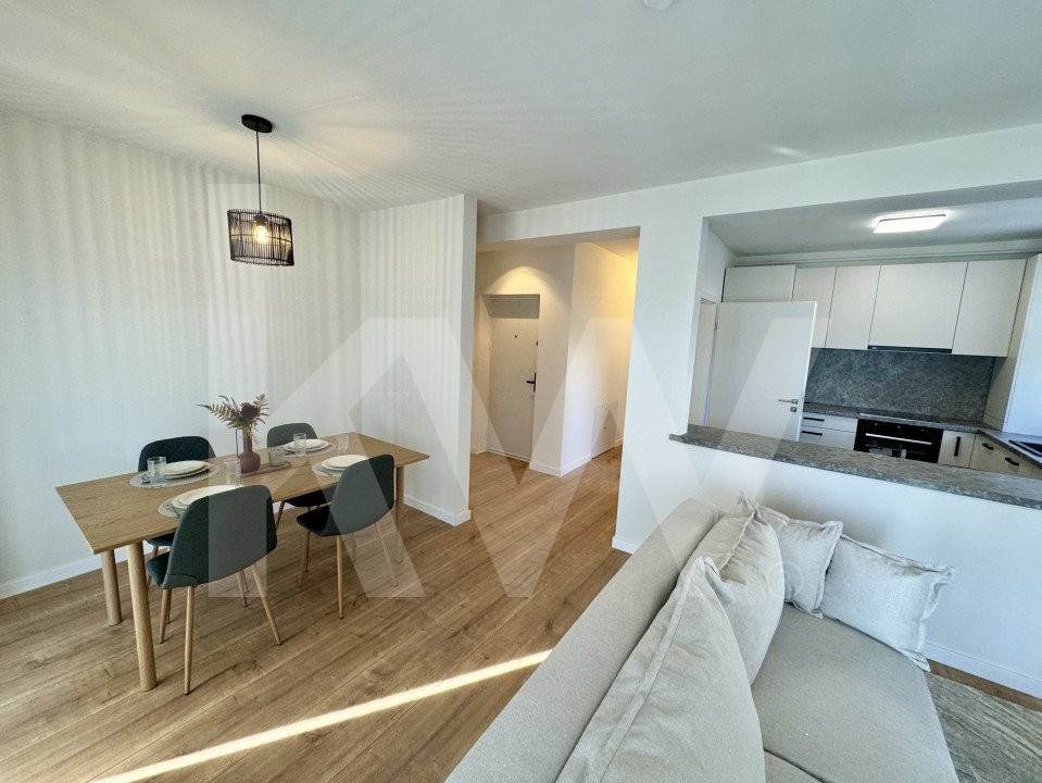 Apartament 2 camere - cartier luxos - MOBILAT UTILAT