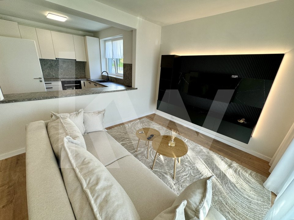 Apartament 2 camere - cartier luxos - MOBILAT UTILAT
