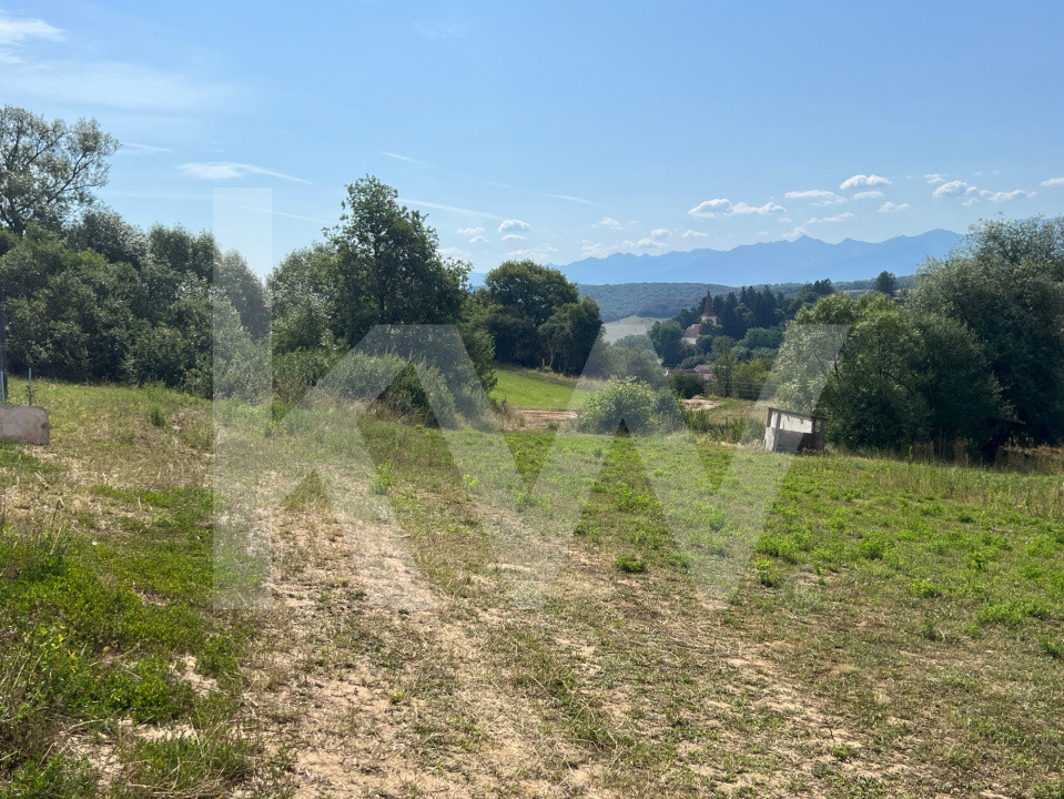Teren extravilan de vânzare în Cașolț, 531 mp - Panoramă deosebită