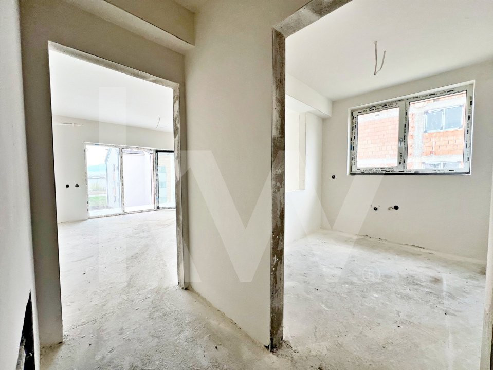 Apartament cu 2 Camere et.1 cu logie - Vila design modern în Cristian-Sibiu 