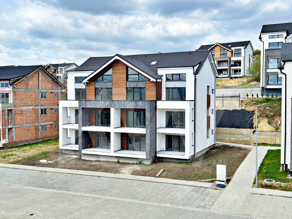 Apartament cu 2 Camere et.1 cu logie - Vila design modern în Cristian-Sibiu 