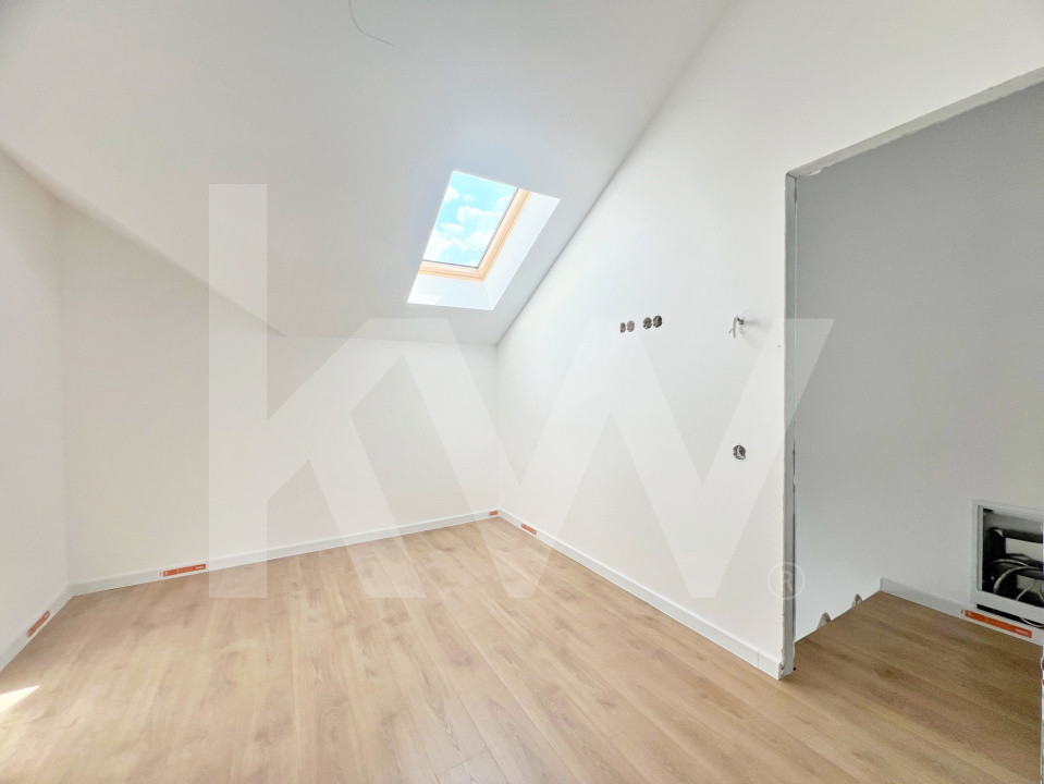 Apart. cu 2 cam. pe două nivele, cu logie. Vilă design modern în Cristian-Sibiu 