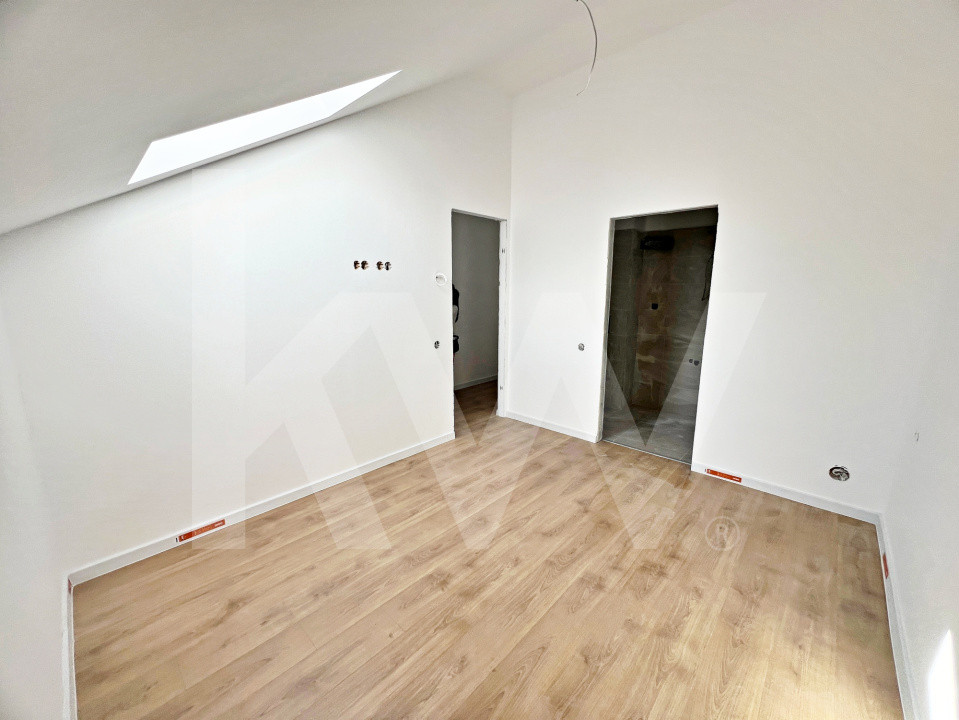 Apart. cu 2 cam. pe două nivele, cu logie. Vilă design modern în Cristian-Sibiu 