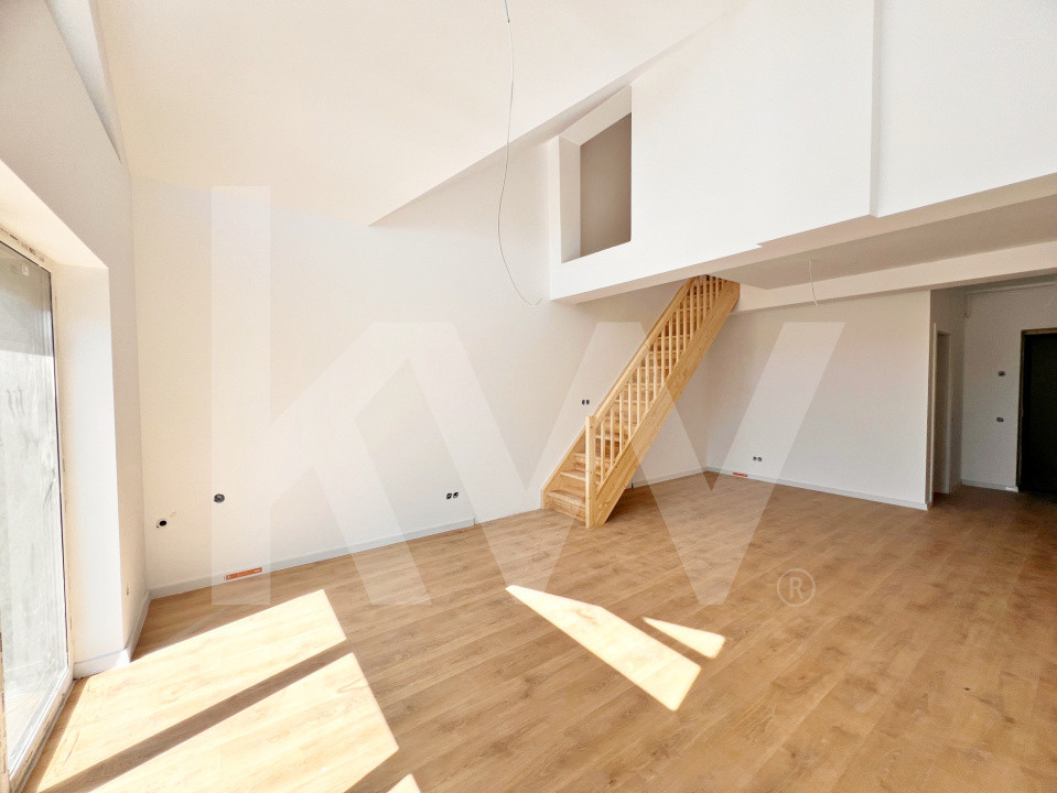 Apart. cu 2 cam. pe două nivele, cu logie. Vilă design modern în Cristian-Sibiu 