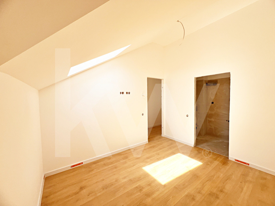 Apart. cu 2 cam. pe două nivele, cu logie. Vilă design modern în Cristian-Sibiu 