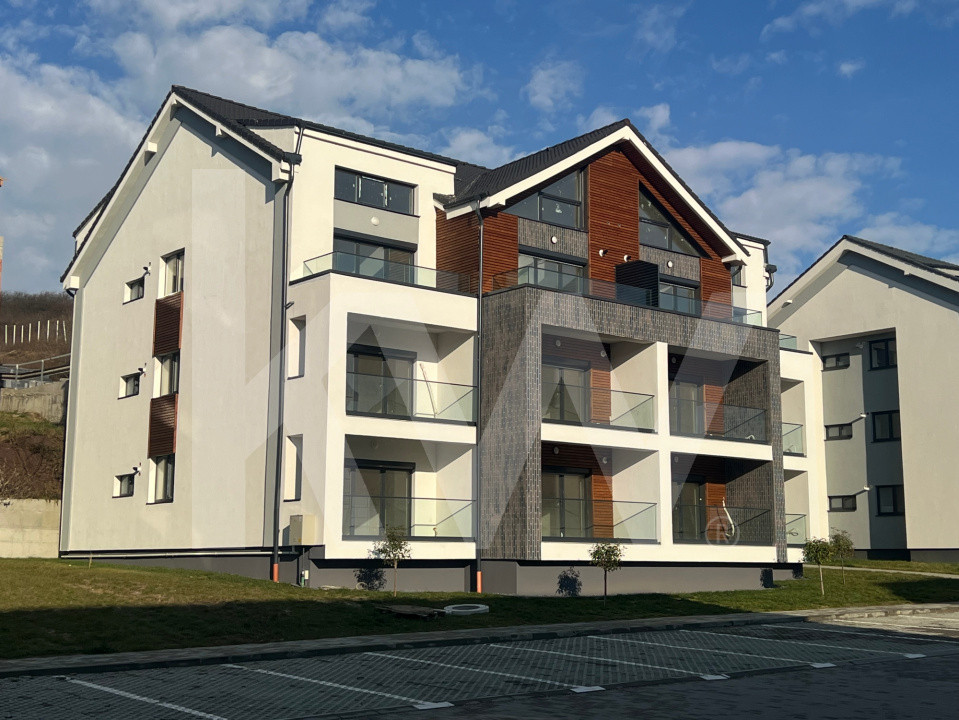 Apart. cu 2 cam. pe două nivele, cu logie. Vilă design modern în Cristian-Sibiu 