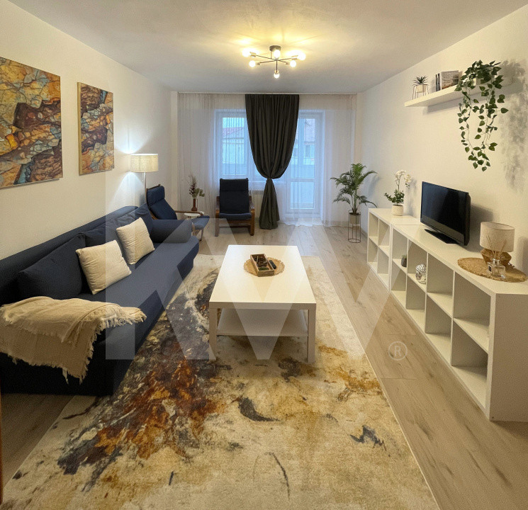 Apartament modern, 3 camere, 2 bai, etaj intermediarstr. Lunga