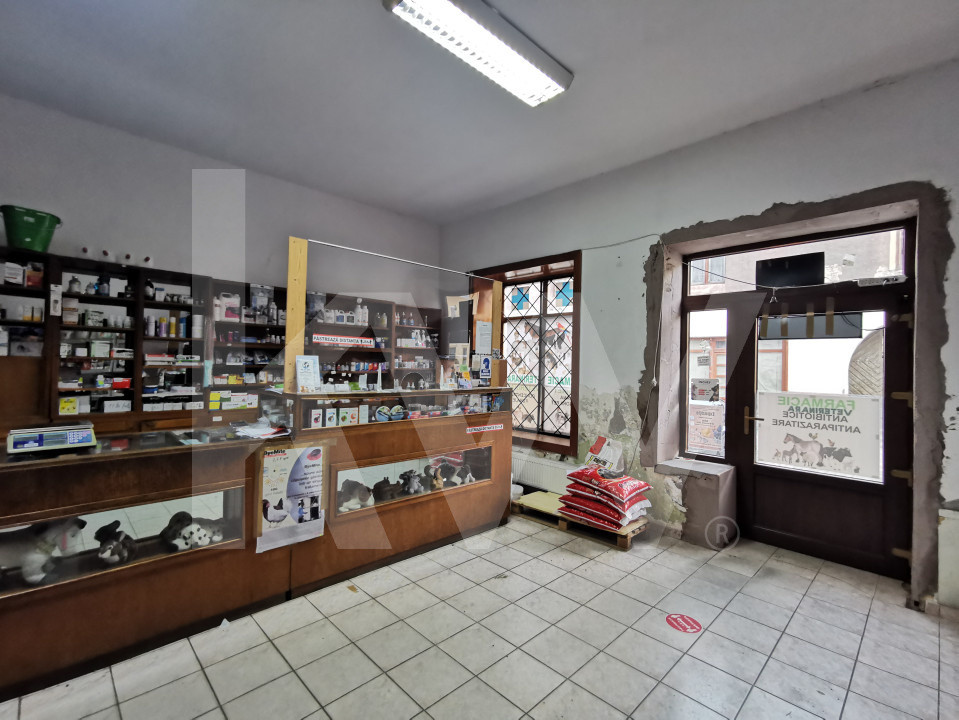 Spațiu comercial 85mp, stradal, vad pietonal, ultracentral, str. Faurului, Sibiu