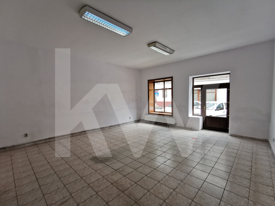 Spațiu comercial 85mp, stradal, ideal alimentatie publica, Centrul istoric-Sibiu