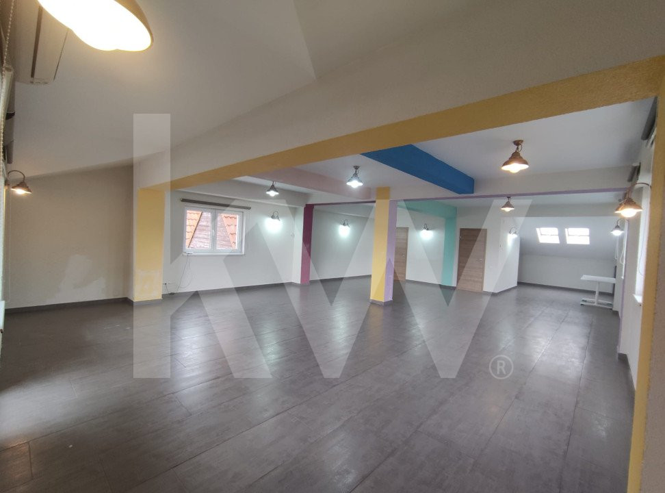 Spațiu de închiriat 80 mp utili pretabil pentru diverse activități