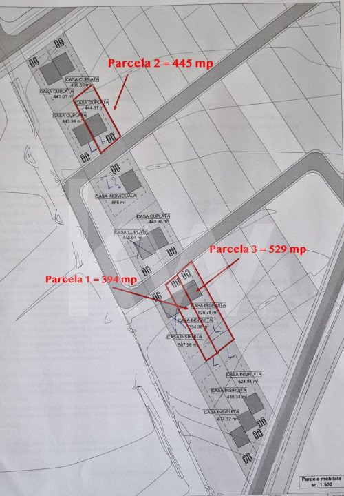 Parcelă 529 mp ideală pentru construcție casă individuală - Sibiu, Turnișor