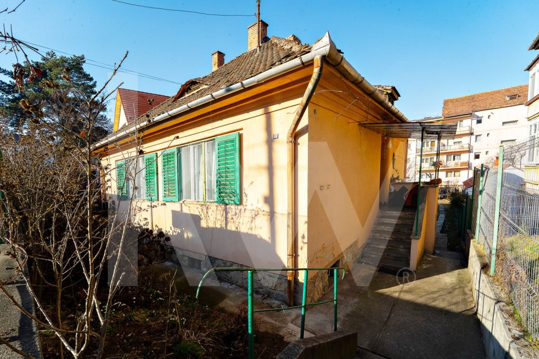 Casă pe un singur nivel, 85 mp, pod și pivniță +curte. Zona Sub Arini
