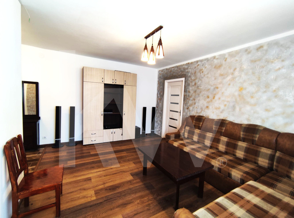 Apartament 2 camere de vânzare – Terezian, Sibiu | Renovat, mobilat, cu balcon