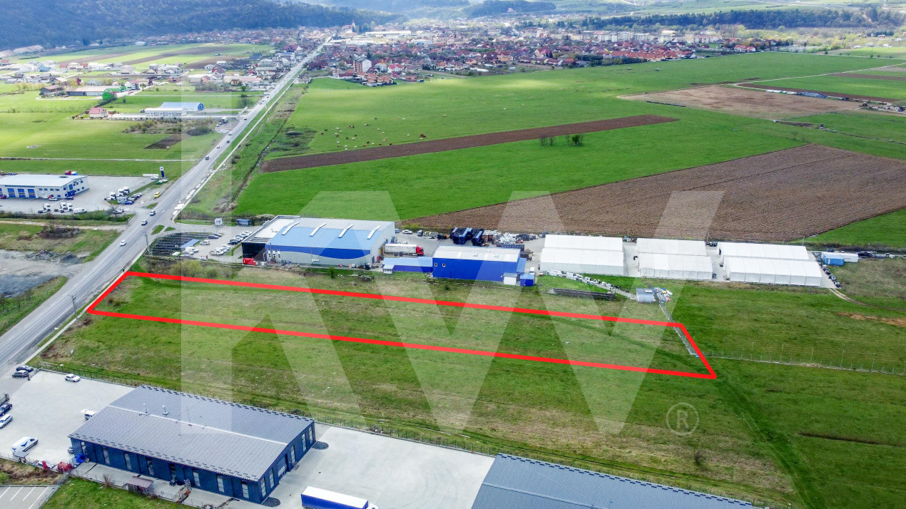 Oportunitate de Investiție sau Construcție Hală – Teren 3.900 mp | Tălmaciu