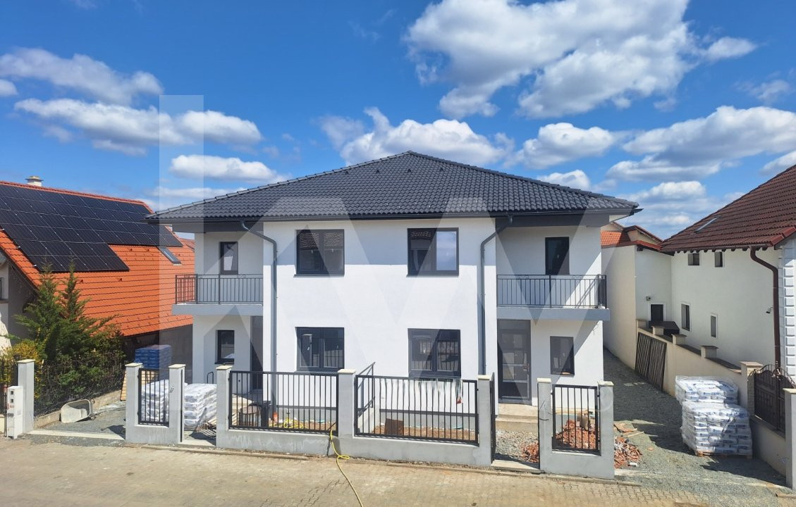 Duplex cu 4 camere, 180 mp teren liber - zona Brana, Şelimbăr
