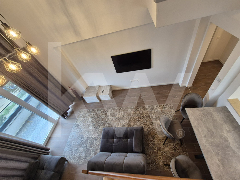 Închiriere Penthouse Exclusivist – 5 Camere, Terasă Spațioasă, Mobilat Lux, Gata