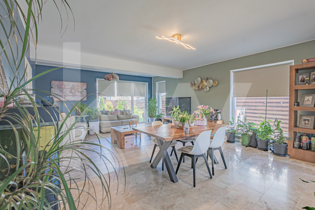 Casă tip duplex de vânzare în Turnișor, Sibiu – priveliște superbă și liniște!