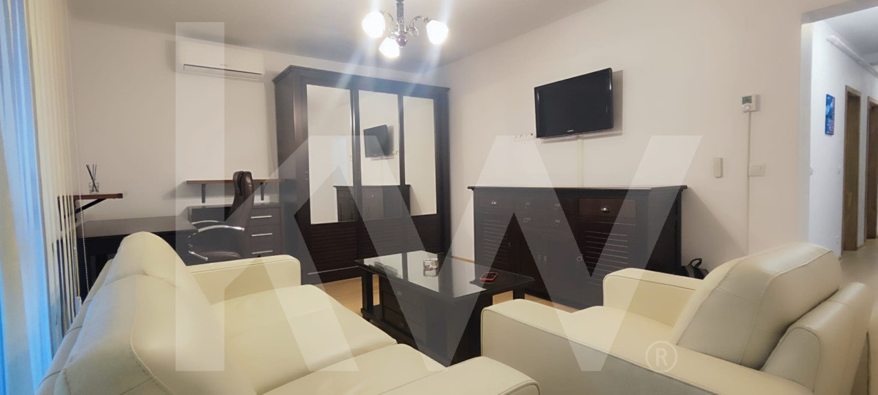 Apartament 2 camere complet mobiliat in bloc nou 
