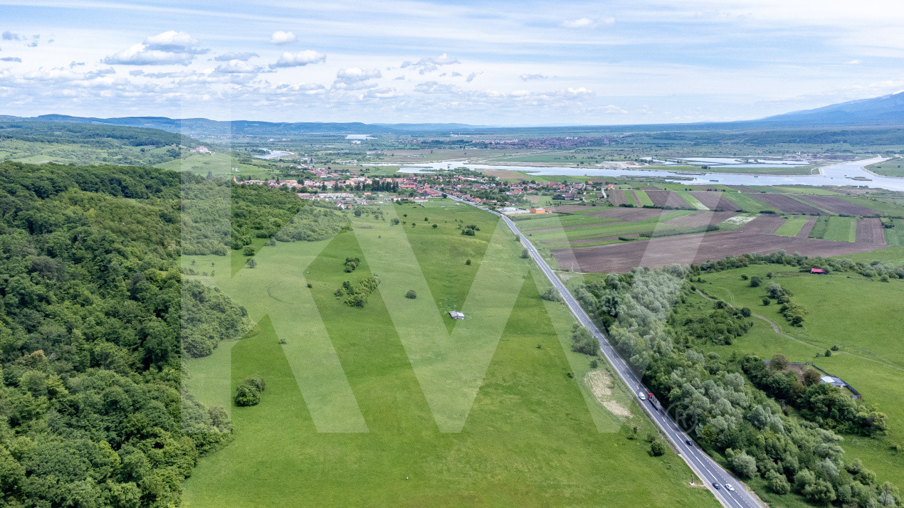 Teren de vânzare – 8.300 mp la intrare in Bradu, județul Sibiu
