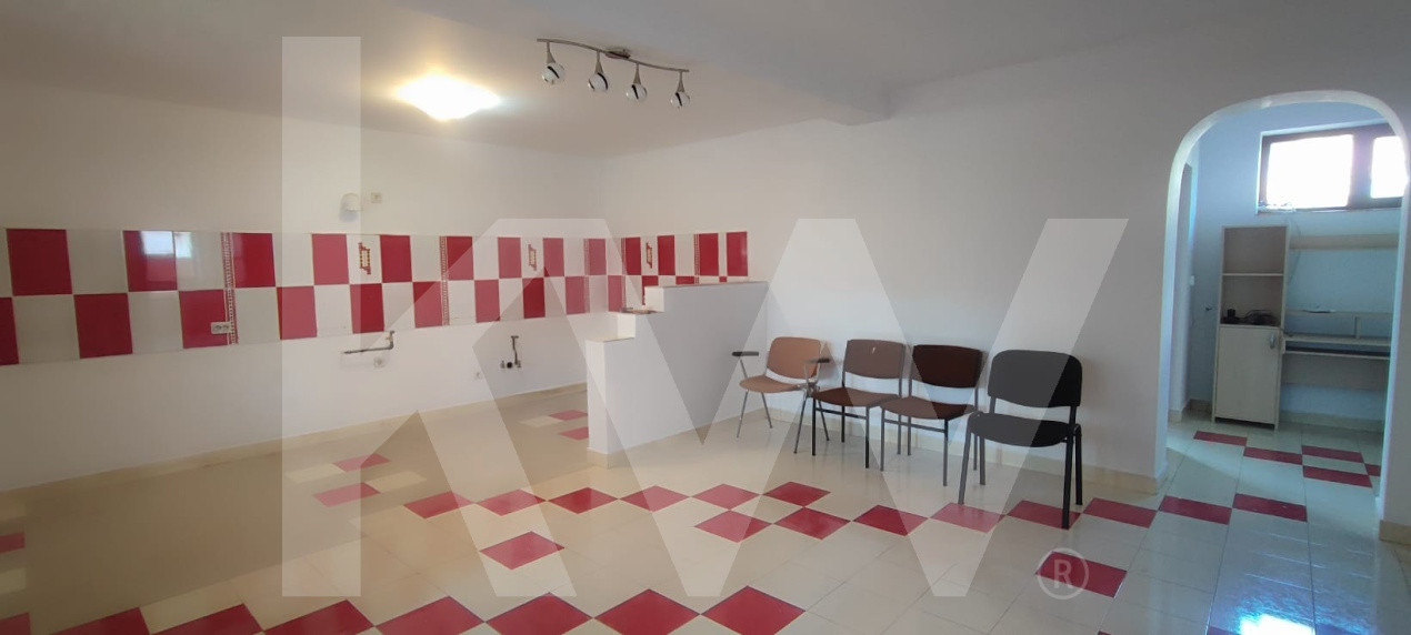 Casă de închiriat – 2 dormitoare, 100 mp utili + curte 220 mp, garaj, filigorie