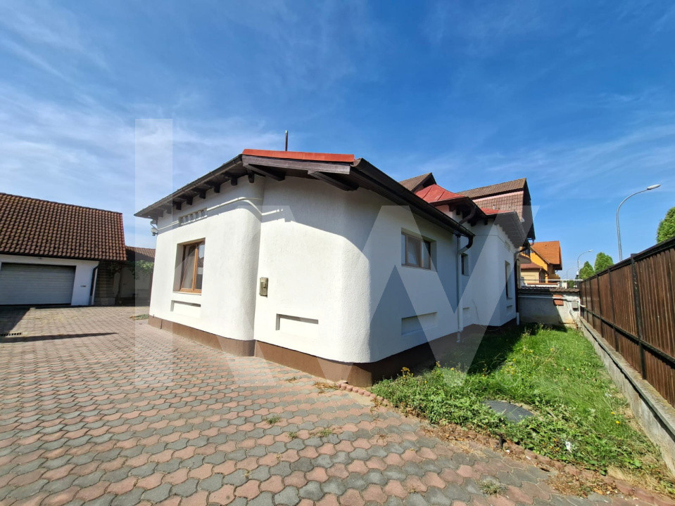 Casă de închiriat – 2 dormitoare, 100 mp utili + curte 220 mp, garaj, filigorie