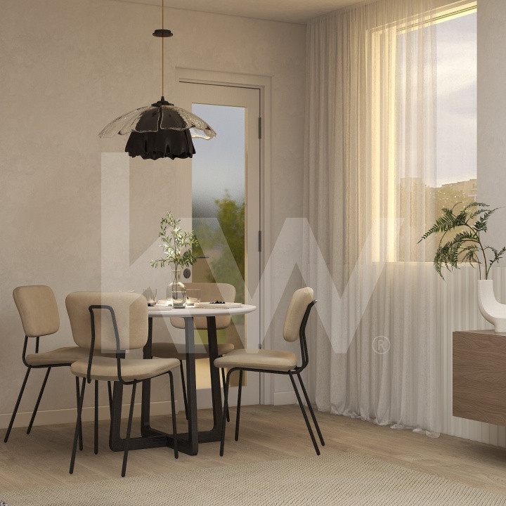 Apartament 2 camere 55,25 mp