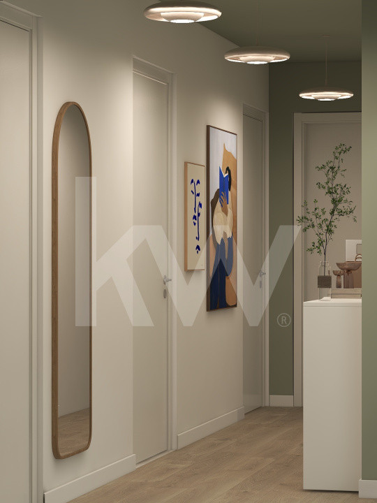 Apartament 2 camere 55,25 mp