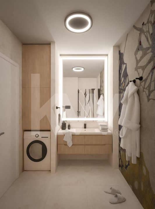Apartament 2 camere 57,80 mp