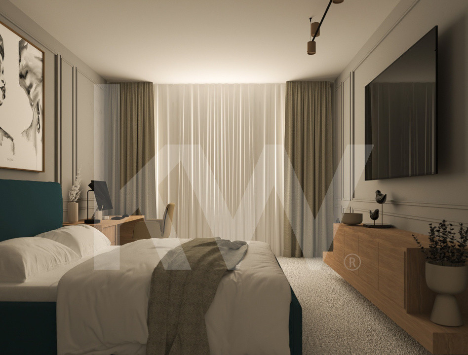 Apartament 2 camere 61,34 mp