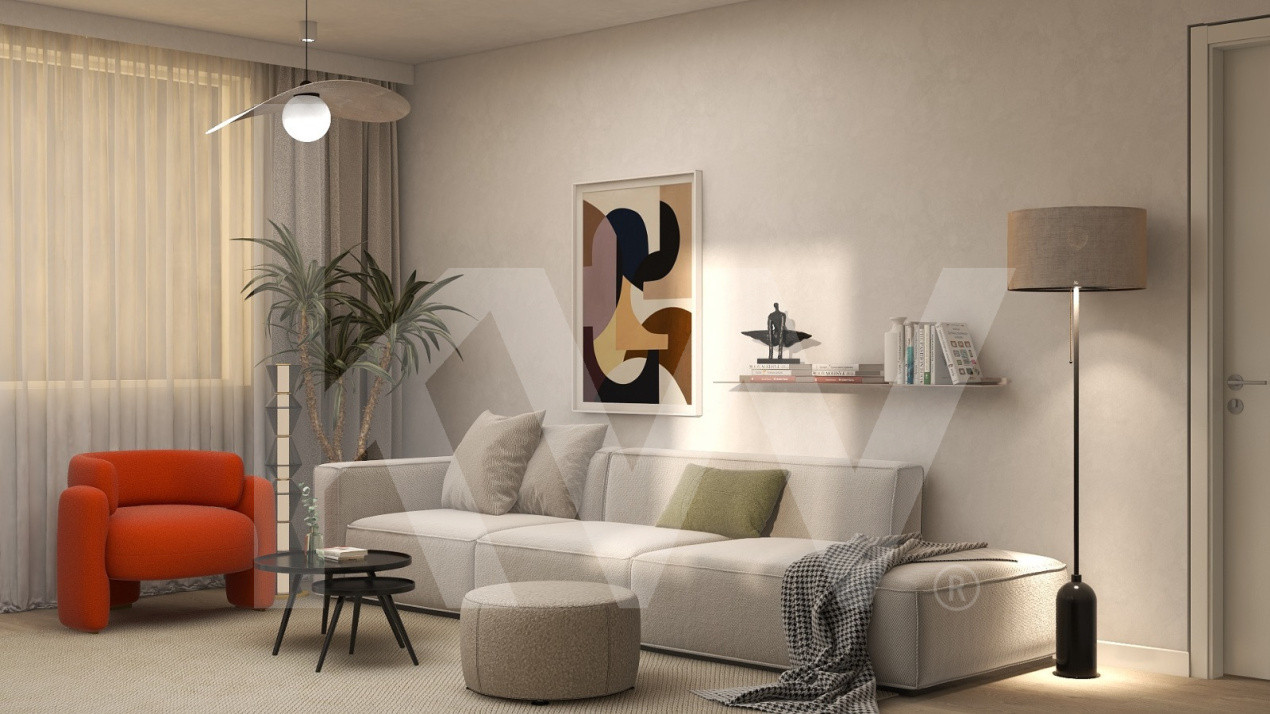 Apartament 3 camere 72,07 mp