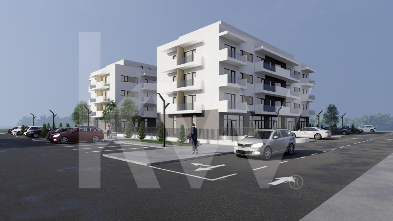 Apartament 2 camere 54mp cu 2 balcoane si parca inclusa zona Selgros