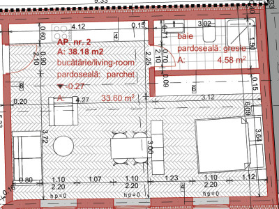 Apartament 1 camera | Parter | Curte | ULTRACENTRAL
