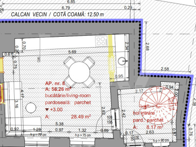 Apartament 2 camere | Et 1+ M | Curte | ULTRACENTRAL