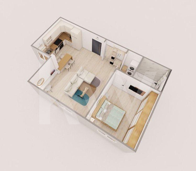 Apartament cu 2 camere - 60 mp utili - zona Rahovei
