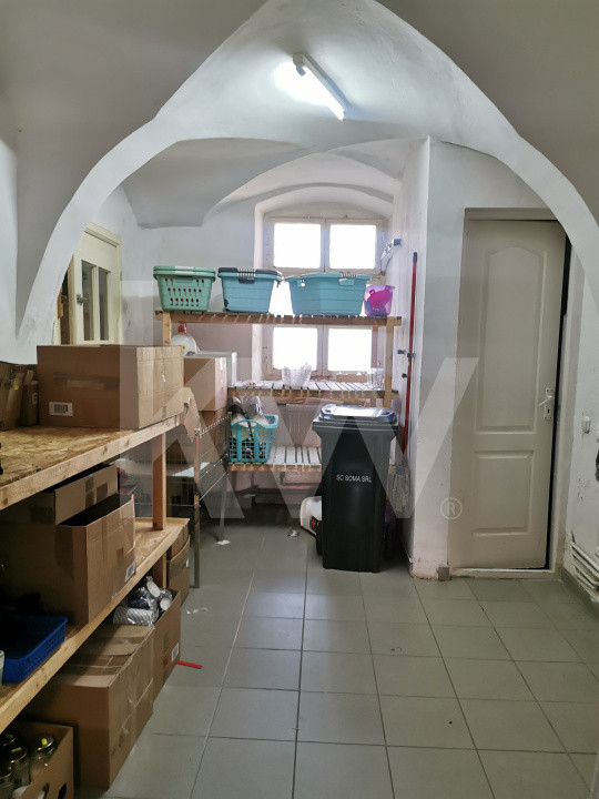 Spațiu comercial, 181mp, Centru Istoric Sibiu, 2 intrări stradale, comision 0%