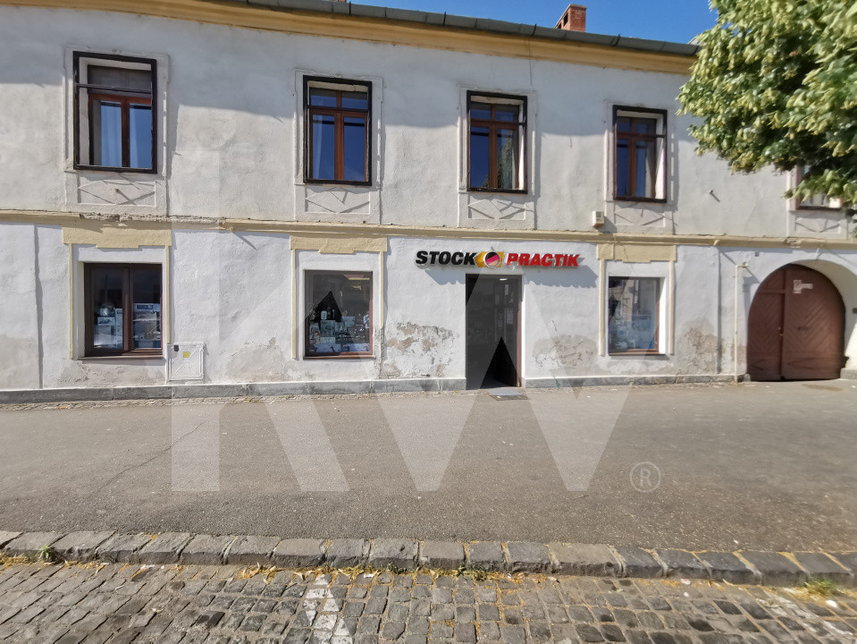 Spațiu comercial, 181mp, Centru Istoric Sibiu, 2 intrări stradale, comision 0%