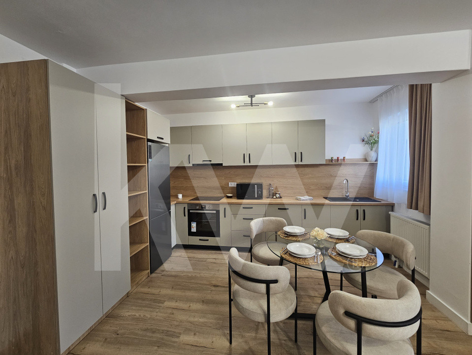 Apartament 2 camere complet mobilat