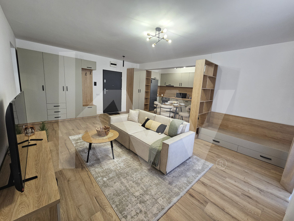 Apartament 2 camere complet mobilat