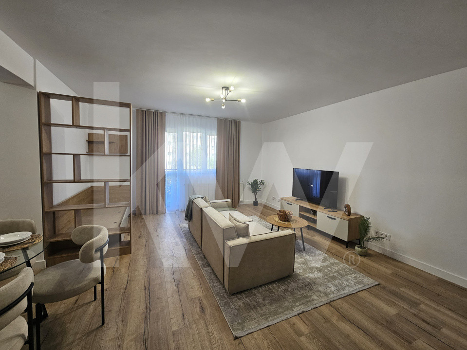 Apartament 2 camere complet mobilat