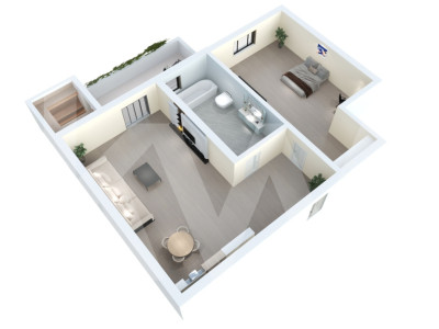 Apartament de vanzare in Sibiu - 2 camere - bloc nou, cu lift