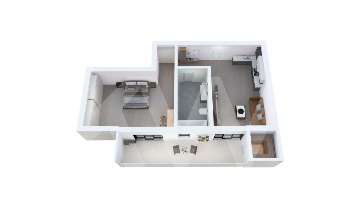 Apartament de vanzare in Sibiu - 2 camere - bloc nou, cu lift