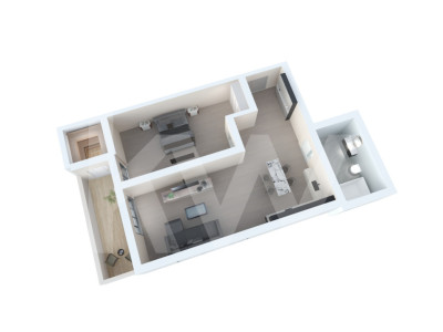 Apartament de vanzare in Sibiu - 2 camere - bloc nou, cu lift