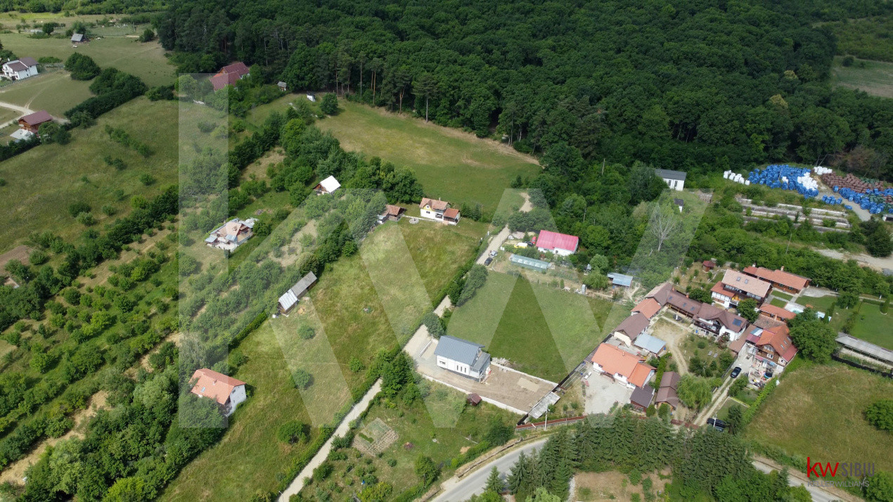 Teren intravilan 2000 mp - Tocile, vedere panoramică spre munte și pădure