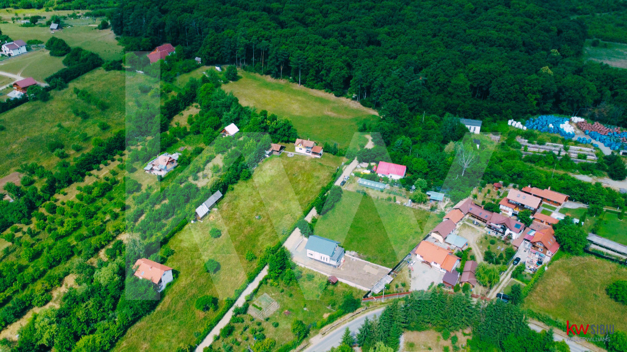 Teren intravilan 2000 mp - Tocile, vedere panoramică spre munte și pădure