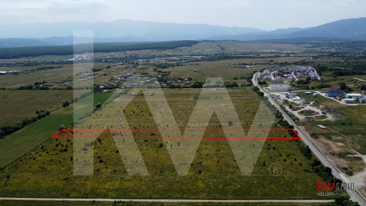 Teren intravilan 5100 mp, Cisnadie - ideal pentru investitie 